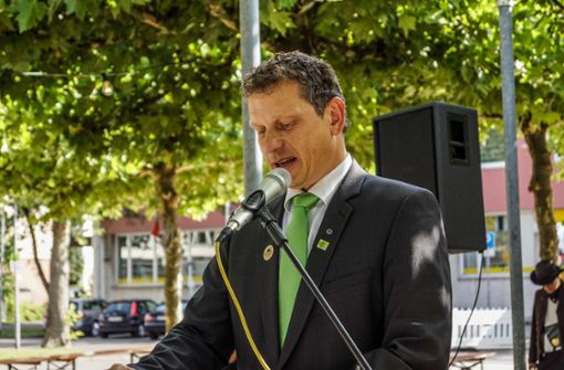 Konkurrenzlos in Wendlingen: Bürgermeister Steffen Weigel. Foto: SDMG