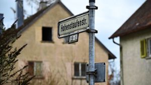 Die Häuser in der Hohenstaufenstraße sind seit vielen Jahren dem Verfall preisgegeben. Foto: /Thomas Bischof/Archiv