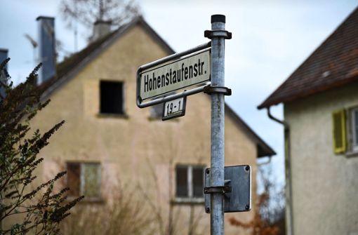 Die Häuser in der Hohenstaufenstraße sind seit vielen Jahren dem Verfall preisgegeben. Foto: /Thomas Bischof/Archiv