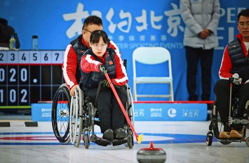 Curling ist auch in China beliebt. Foto: imago images/VCG/ via www.imago-images.de