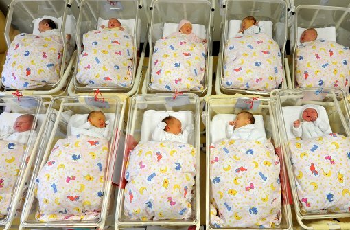 Ein kleiner Babyboom in Deutschland – es wurden so viele Babys wie seit 15 Jahren nicht mehr geboren. Foto: dpa-Zentralbild