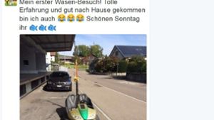 Der VfB-Spieler Kevin Großkreutz sorgt mit seinen Tweets immer wieder für Lacher. Foto: Twitter/fischkreutz_KG