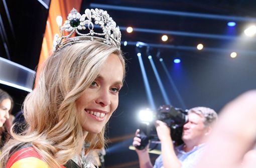 Nadine Berneis aus Stuttgart ist die neue Miss Germany. Foto: dpa