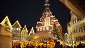 Der Esslinger Weihnachtsmarkt wartet mit Mittelalterlichem auf. Foto: /Ines Rudel