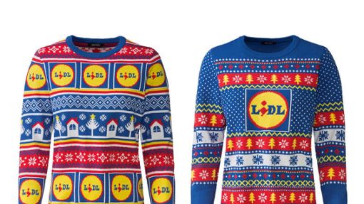 Ugly Christmas Sweater von Lidl.