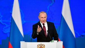 Russlands Präsident Wladimir Putin wird über die Entscheidung der EU nicht glücklich sein. Foto: AFP