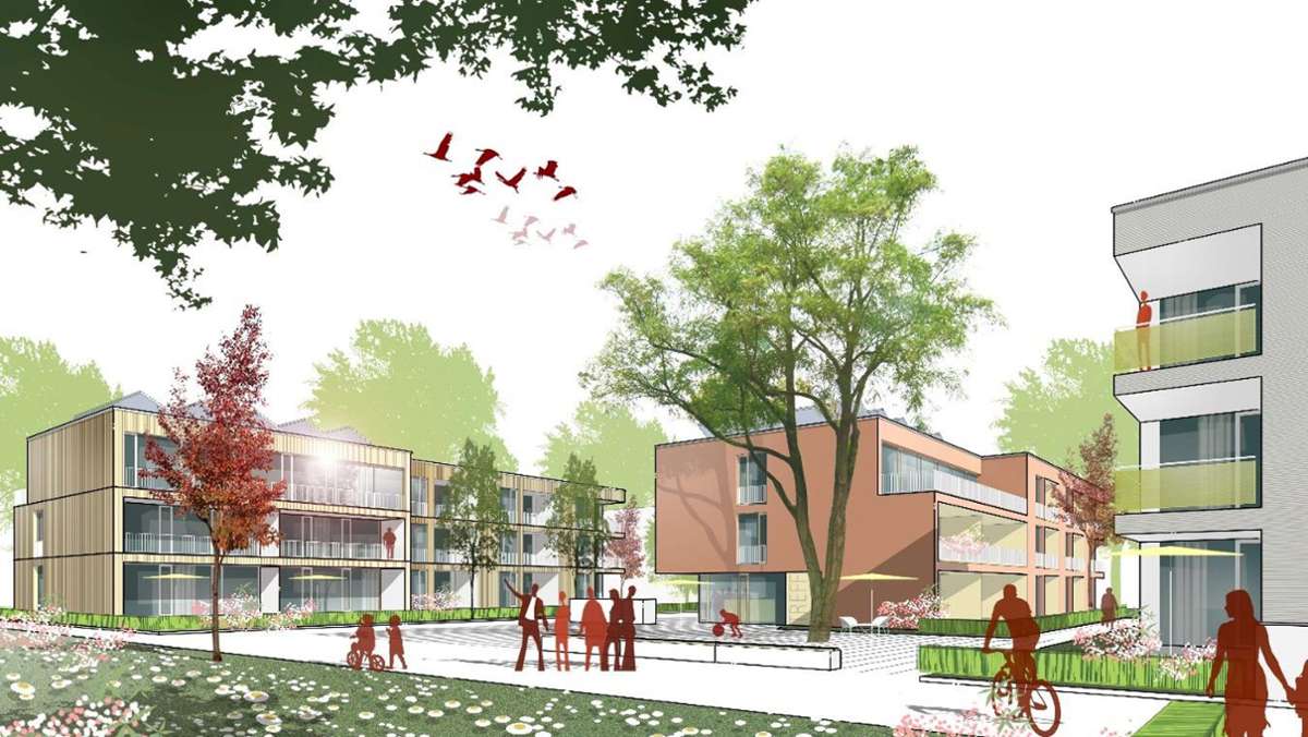 Investor für die Geschosswohnung  ist am Start: Zehn Häuser mit 120 Wohnungen im Neubaugebiet in Köngen