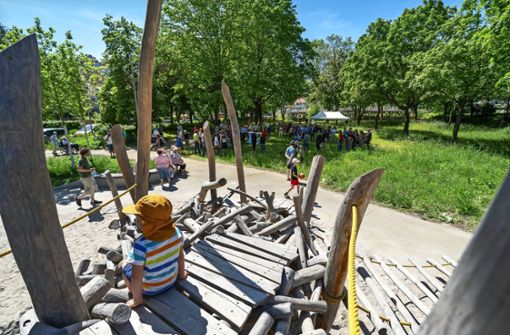 Der Walckerpark gilt als Vorzeigeprojekt bei der Schaffung von Grünflächen. Foto: Jürgen Bach