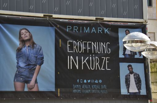 Primark eröffnet auf der Königstraße in Stuttgart bald eine Filiale. Foto: Andreas Rosar Fotoagentur-Stuttg