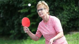 Hannelore Kaysser ist 80 Jahre alt – und Tischtennis-Europameisterin im Doppel. Foto: Pressefoto Baumann/Hansjürgen Britsch