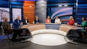 Die letzte Debatte vor der Wahl im öffentlich-rechtlichen Fernsehen. Foto: ZDF