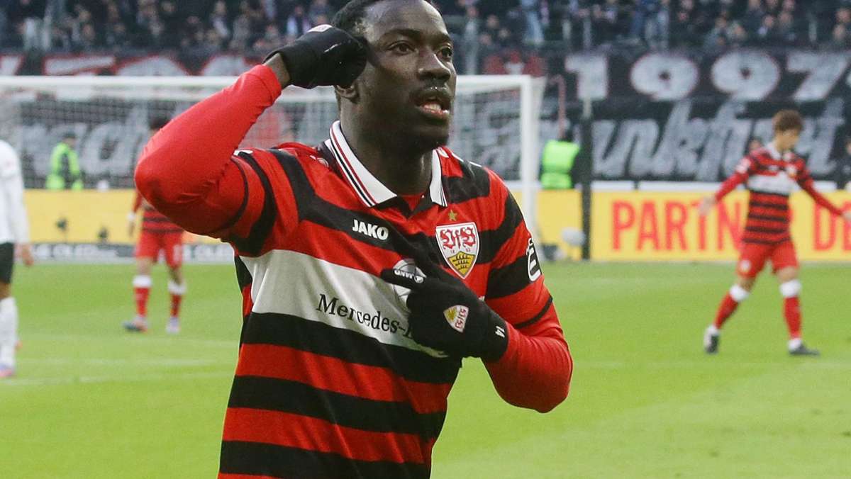 Nationalspieler des VfB Stuttgart auf Reisen: Silas Katompa feiert sein Länderspiel-Debüt