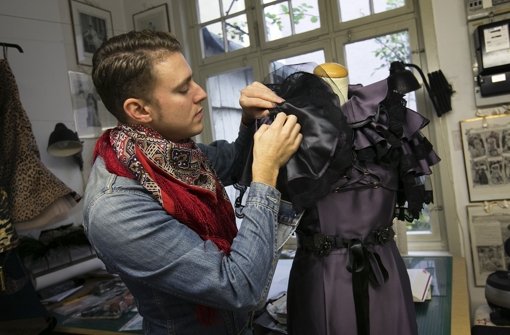 Ibrahim-Alexander Yüksel will als Modedesigner durchstarten Foto: Lichtgut/Ines Rudel