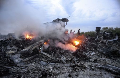 Am 17. Juli 2014 wurde das Flugzeug MH17 abgeschossen. Dabei starben fast 300 Menschen. Foto: dpa/Alyona Zykina