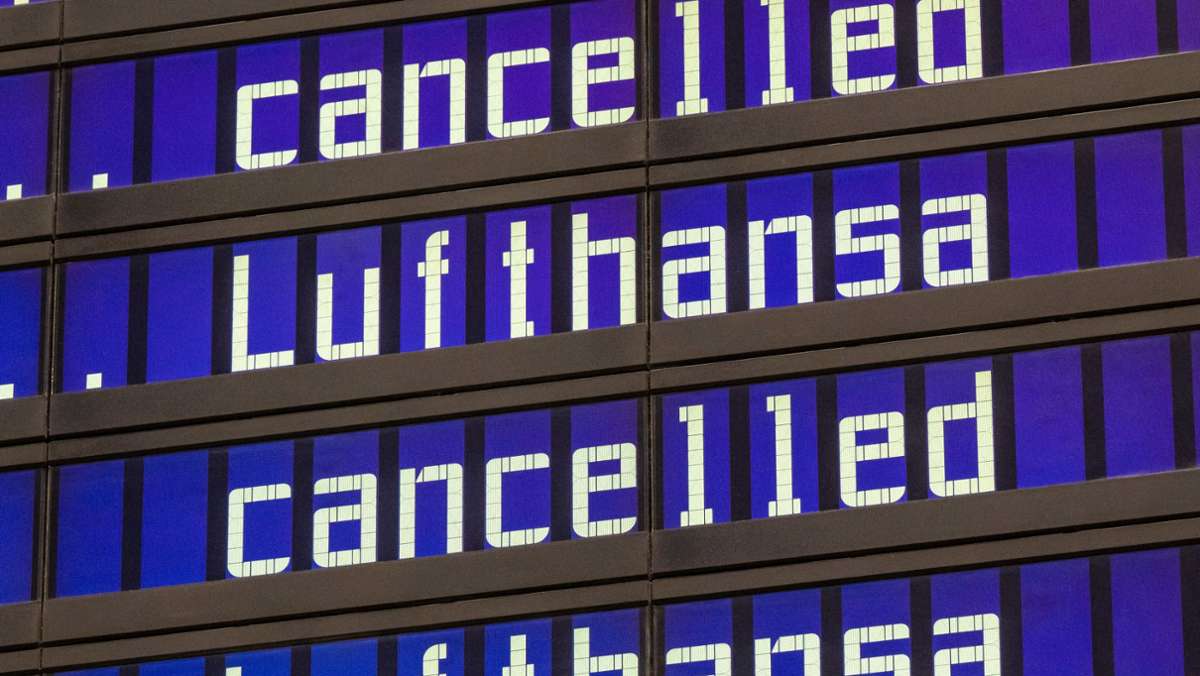 Piloten-Streik bei der Lufthansa: Diese Flüge werden am Stuttgarter Flughafen gestrichen