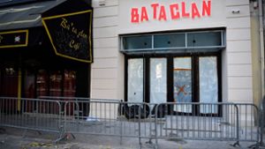 Die Pariser Konzerthalle Bataclan wird einen Tag vor dem Jahrestag der Anschläge in Paris von Sting wieder eröffnet. Foto: AFP