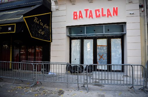 Die Pariser Konzerthalle Bataclan wird einen Tag vor dem Jahrestag der Anschläge in Paris von Sting wieder eröffnet. Foto: AFP