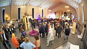 Der Göppinger Verein „Fabrik für Kunst und Kultur“ hat mit einer Kunstausstellung die sanierte Chapel ihren zahlreichen Gästen präsentiert. Foto: Horst Rudel