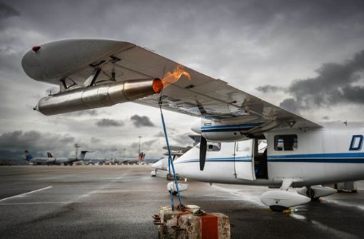 Seit gut 40 Jahren sind die Hagelflieger in der Region im Einsatz. Foto: /Gottfried Stoppel
