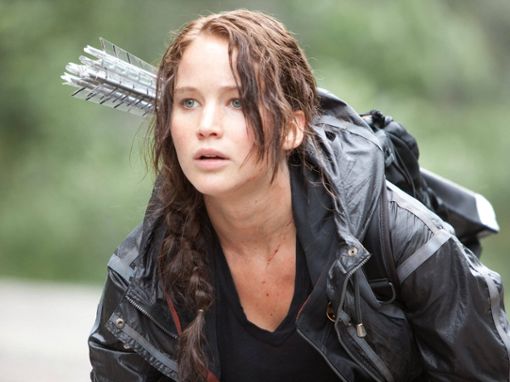 Jennifer Lawrence in ihrer Panem-Rolle als Katniss Everdeen. Foto: imago images/Everett Collection