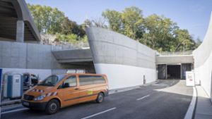 Wann wird der Rosensteintunnel eröffnet? Weil Baumaterialien fehlen, dauert es länger. Foto: Lichtgut/Julian Rettig
