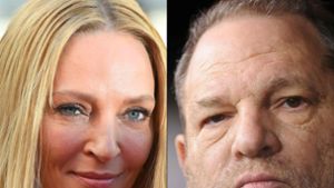 Ist Uma Thurman auch ein Opfer von Harvey Weinstein? Foto: AFP