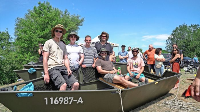 Backnanger stechen wieder in See: Sechs Freunde wollen die Donau erobern