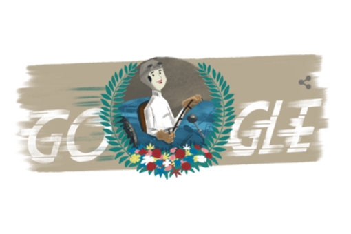 Eliška Junková im Google Doodle