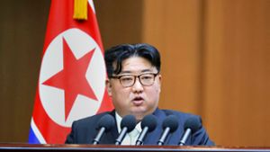 Kim Jong Un lässt die Behörde für die Wiedervereinigung mit Südkorea schließen. Foto: AFP/STR