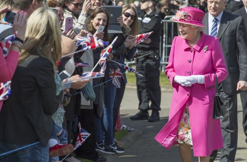 Die Queen einen Tag vor ihrem Geburtstag in Windsor. Foto: Getty Images Europe