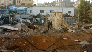 Die israelische Armee hat mehrere militärische Einrichtungen der Hamas attackiert. Foto: AFP