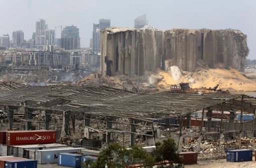 Große Teile der Stadt wurden bei der Explosion zerstört. Foto: imago images/ZUMA Wire/Marwan Bou Haidar