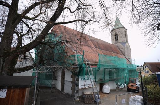 Die Stiftskirche in Beutelsbach wird saniert. Foto:  