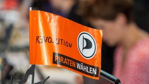 Die Piratenpartei bemüht sich trotz ihres enttäuschenden Abschneidens bei der Bundestagswahl um den Einzug ins Europaparlament. Foto: dpa