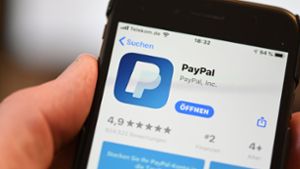Paypal ist bei Online-Käufern beliebt. Foto: dpa/Felix Kästle