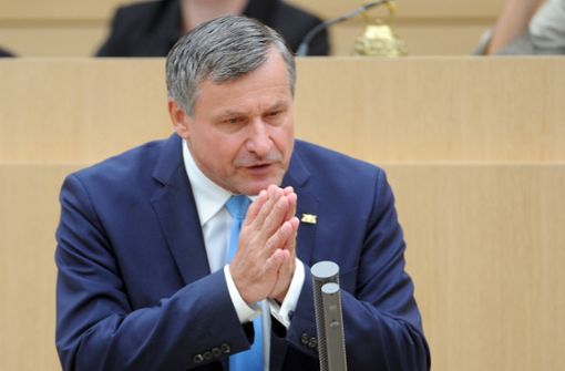 Er spitzt gerne zu: Hans-Ulrich Rülke, Gymnasiallehrer und Chef der FDP-Landtagsfraktion Foto: dpa
