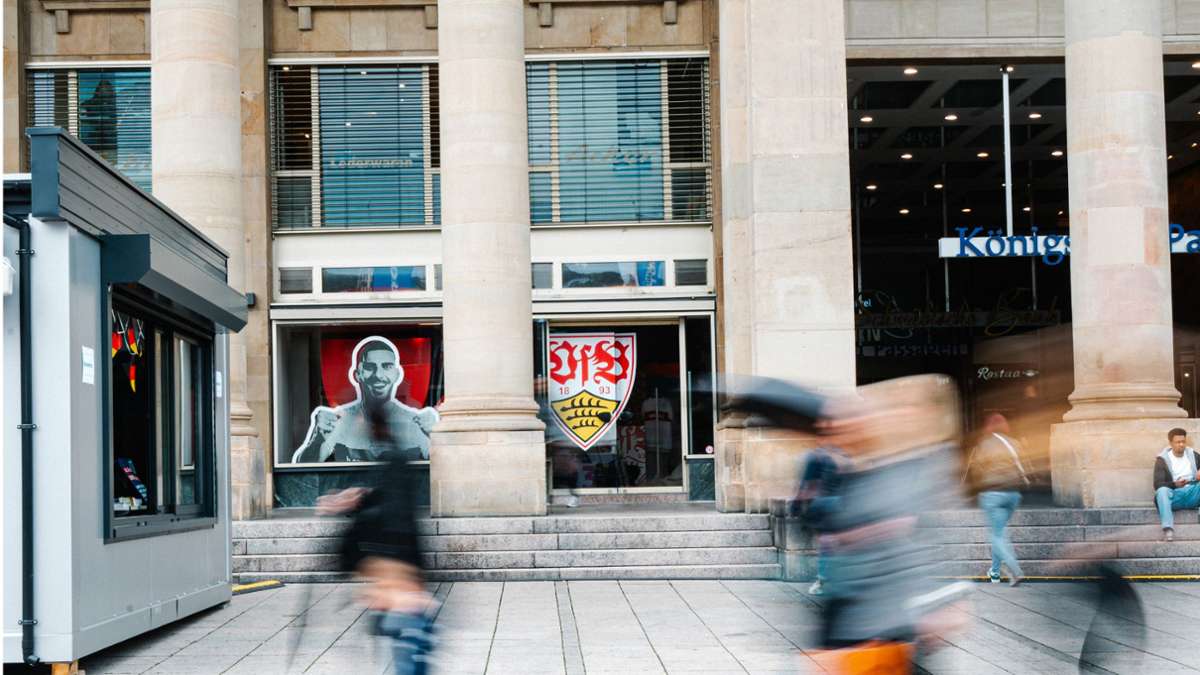 VfB Stuttgart News: VfB-Pop-Up-Store am Schlossplatz