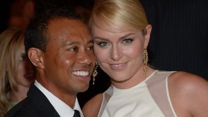 Lindsey Vonn dankt ihrem Partner Tiger Woods für die Unterstützung während ihrer Verletzungszeit. Foto: dpa