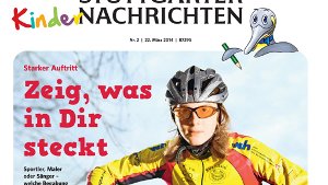 Die zweite Ausgabe der Stuttgarter Kindernachrichten Foto: StN