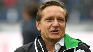 Hannovers Manager Horst Heldt sieht seinen Ex-Club VfB für die Zukunft gut aufgestellt. Foto: dpa