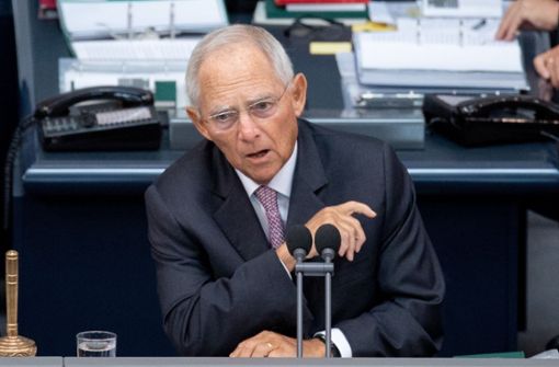 Wolfgang Schäuble hat einen Favoriten für die Nachfolge von Angela Merkel als CDU-Vorsitzender. Foto: dpa