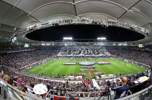 Finden in der Mercedes-Benz Arena in Stuttgart Spiele der EM 2024 statt? Die erste Hürde ist genommen. Foto: Pressefoto Baumann