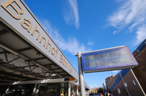 Werden die Fernzüge in Zukunft durch den Böblinger Bahnhof rauschen? Foto: Eibner-Pressefoto/Thomas Dinges/Eibner-Pressefoto/Thomas Dinges