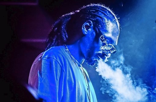 US-Rapper Snoop Dogg nach dem Killesberg-Konzert als DJ im „Pure“ in der Friedrichstraße Foto: Thomas Niedermüller