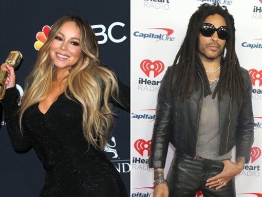Mariah Carey und Lenny Kravitz kannten sich schon lange, bevor sie berühmt wurden. Foto: Kathy Hutchins/Shutterstock / imago/Avalon.red