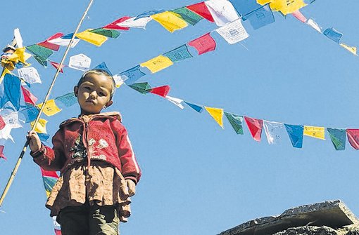 Kind bei Briddim im Langtang National Park. Foto: Holzapfel