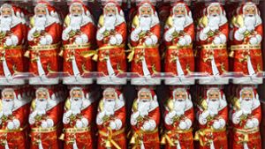 Der Schoko-Nikolaus thront auf Platz eins der beliebtesten Weihnachts-Süßigkeiten der Deutschen. Foto: IMAGO/imagebroker/IMAGO/imageBROKER/Raimund Kutter