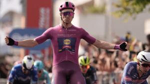 Feierte seinen zweiten Etappensieg beim Giro: Jonathan Milan. Foto: Massimo Paolone/LaPresse/AP/dpa