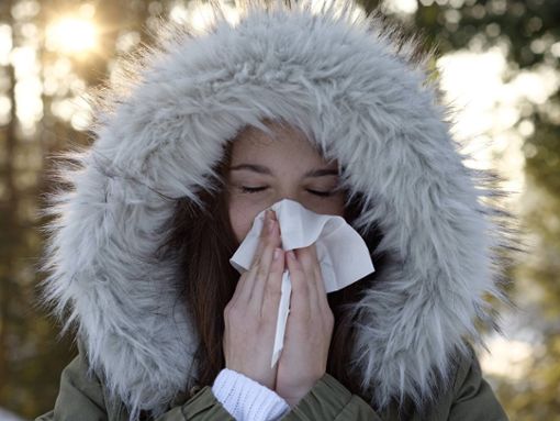 Im Winter sind die allermeisten Menschen gefühlt mindestens einmal krank - aber liegt das wirklich an der Kälte? Foto: imago/Westend61