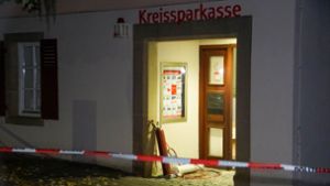 In Besigheim-Ottmarsheim wurde in der Nacht zum Dienstag ein Geldautomat gesprengt. Foto: SDMG/Hemmann